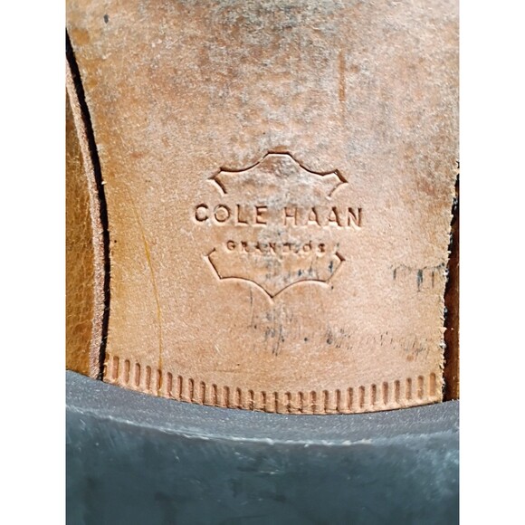Cole Haan Mens British Tan Leather Penny Loafers C29038 Size 10M Slip On Shoes main image 5